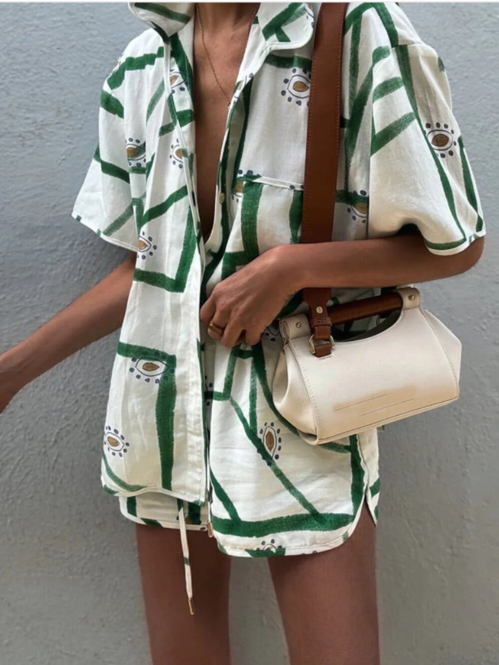 Commense 2pc Print Drawstring Shorts Set - Small - Picture 3 of 9